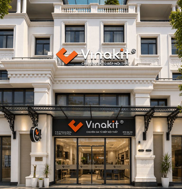 Showroom tủ bếp Vinakit tại Hải Phòng