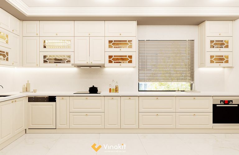 Báo giá tủ bếp gỗ công nghiệp Vinakit