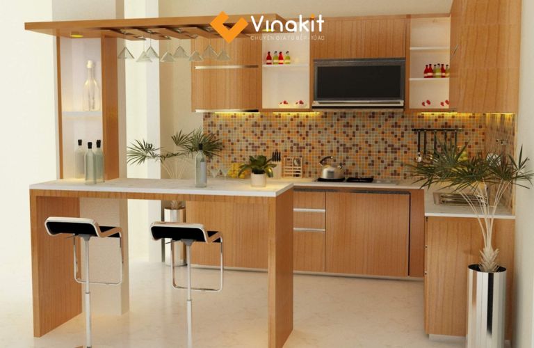 Có thể chiếm diện tích nếu bếp quá nhỏ
