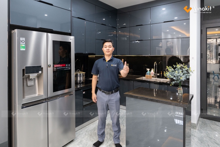 Tủ bếp Inox Hà Nội