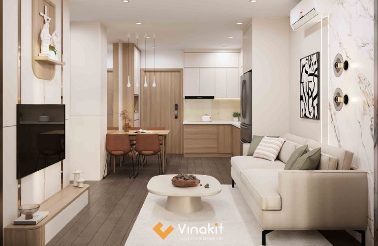 Thi công nội thất chung cư tại Hải Phòng