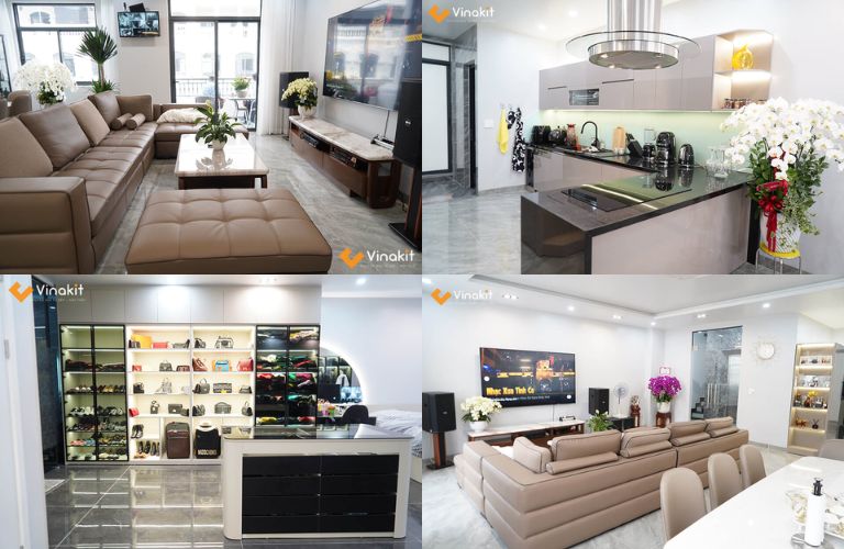 Nội thất trọn gói nhà Chú Hải – Hải Phòng
