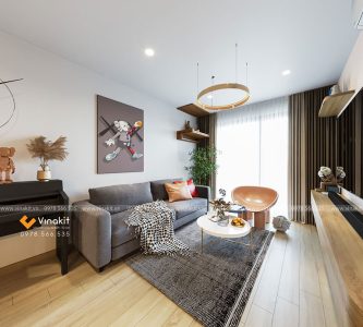 thiết kế nội thất chung cư phong cách hiện đại