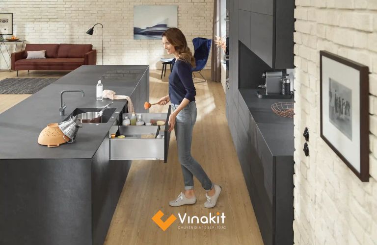 Tối ưu khoang tủ dưới chậu rửa