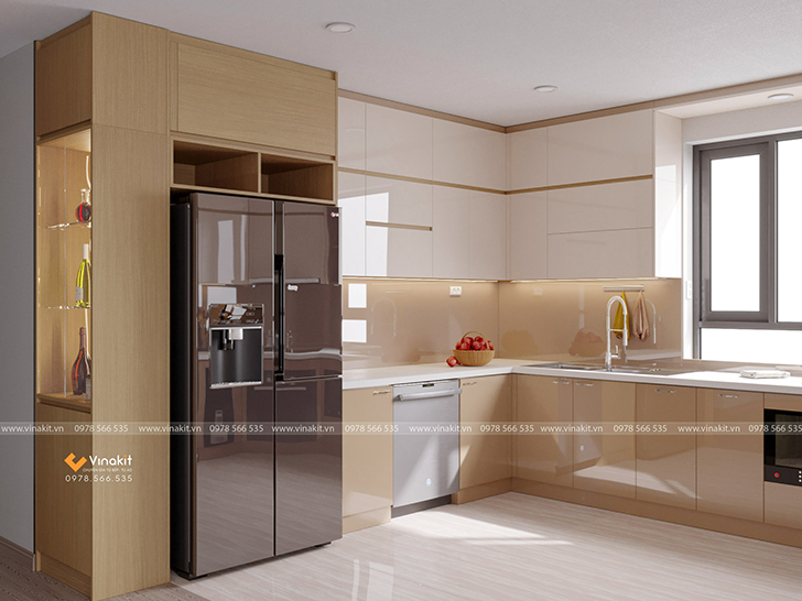 Tủ bếp inox có độ bền cao