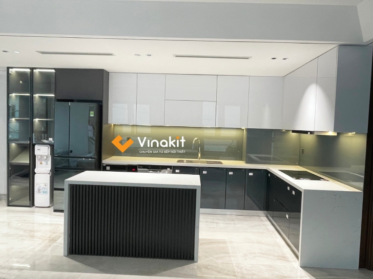 tủ bếp inox Vinakit chất lượng cao