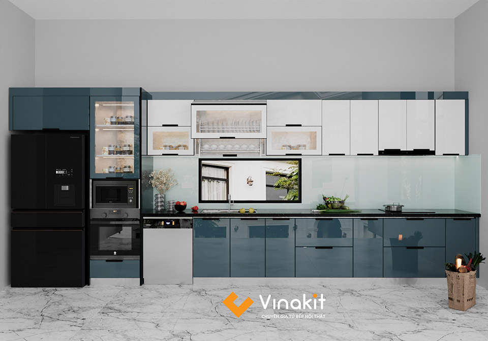 Màu tủ bếp hợp mệnh mộc