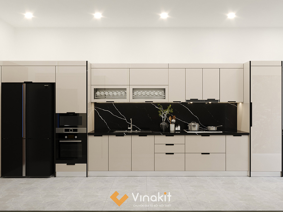 làm tủ bếp inox 