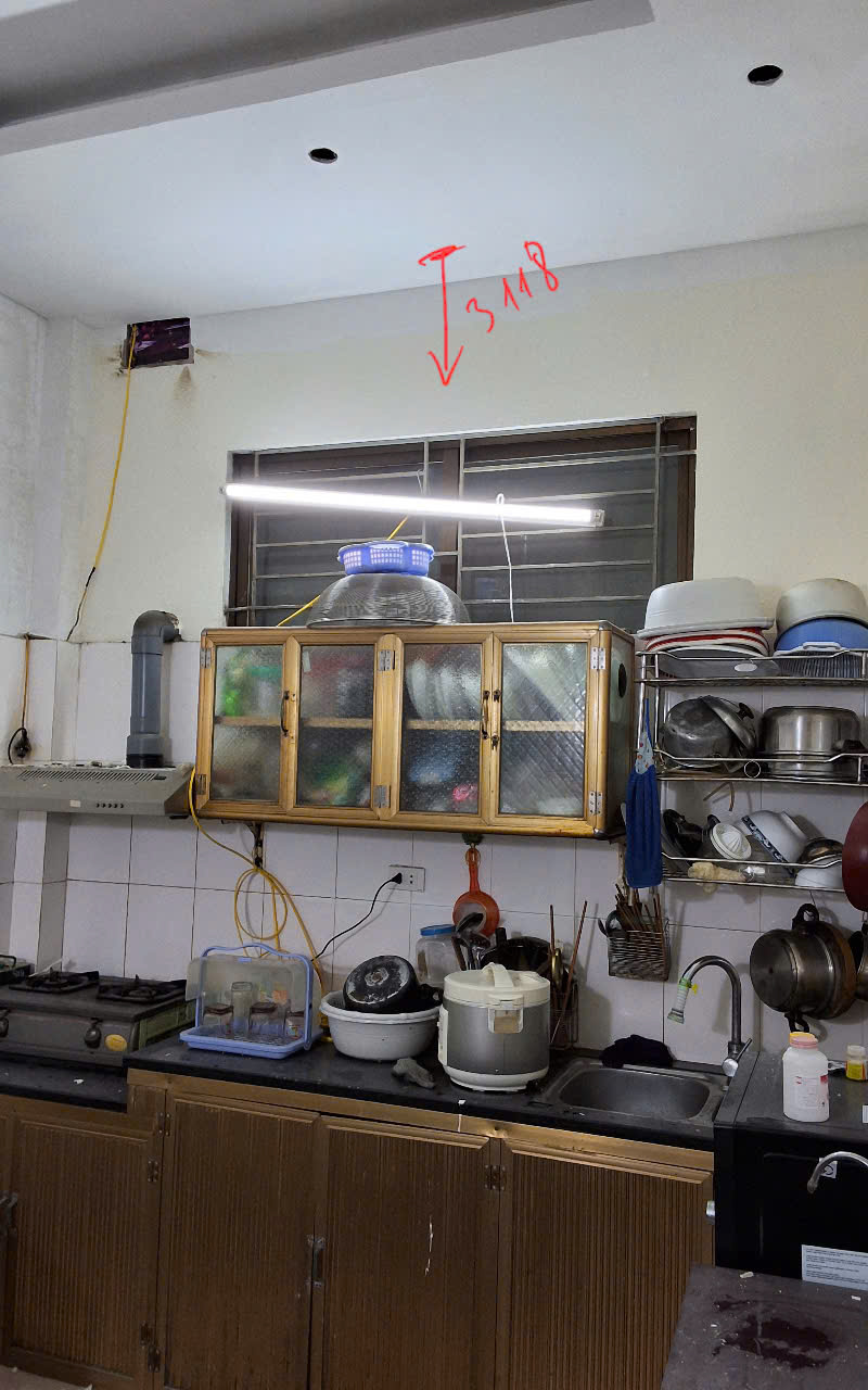 Dự án tủ bếp inox cánh kính cường lực Anh Hiển – Hải Phòng