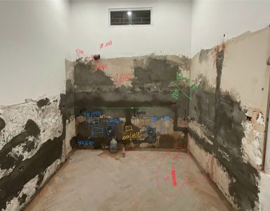 Hiện trạng gian bếp cũ nhà cô Hoa Hoàng Đạo Thành
