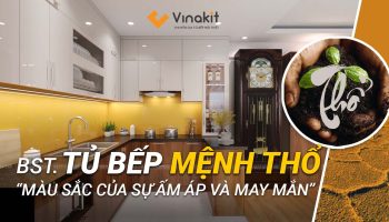 Tủ bếp cho người mệnh thổ