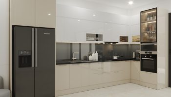 Mẫu tủ bếp AL20