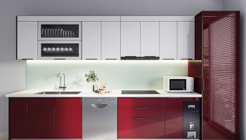 Mẫu tủ bếp CK20