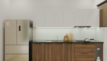 Mẫu tủ bếp CLA12