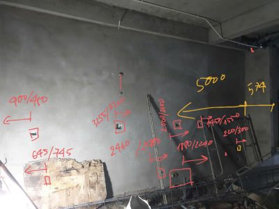 Đội ngũ Vinakit đo đạc hiện trạng thi công nội thất Thanh Oai
