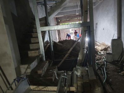 Đội ngũ Vinakit đo đạc hiện trạng thi công nội thất Thanh Oai