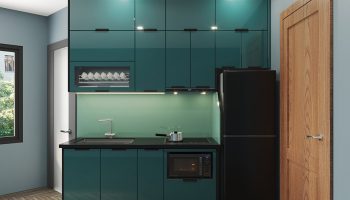 Mẫu tủ bếp CK23