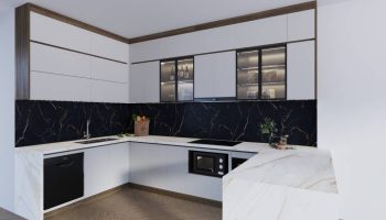 Mẫu tủ bếp NME11