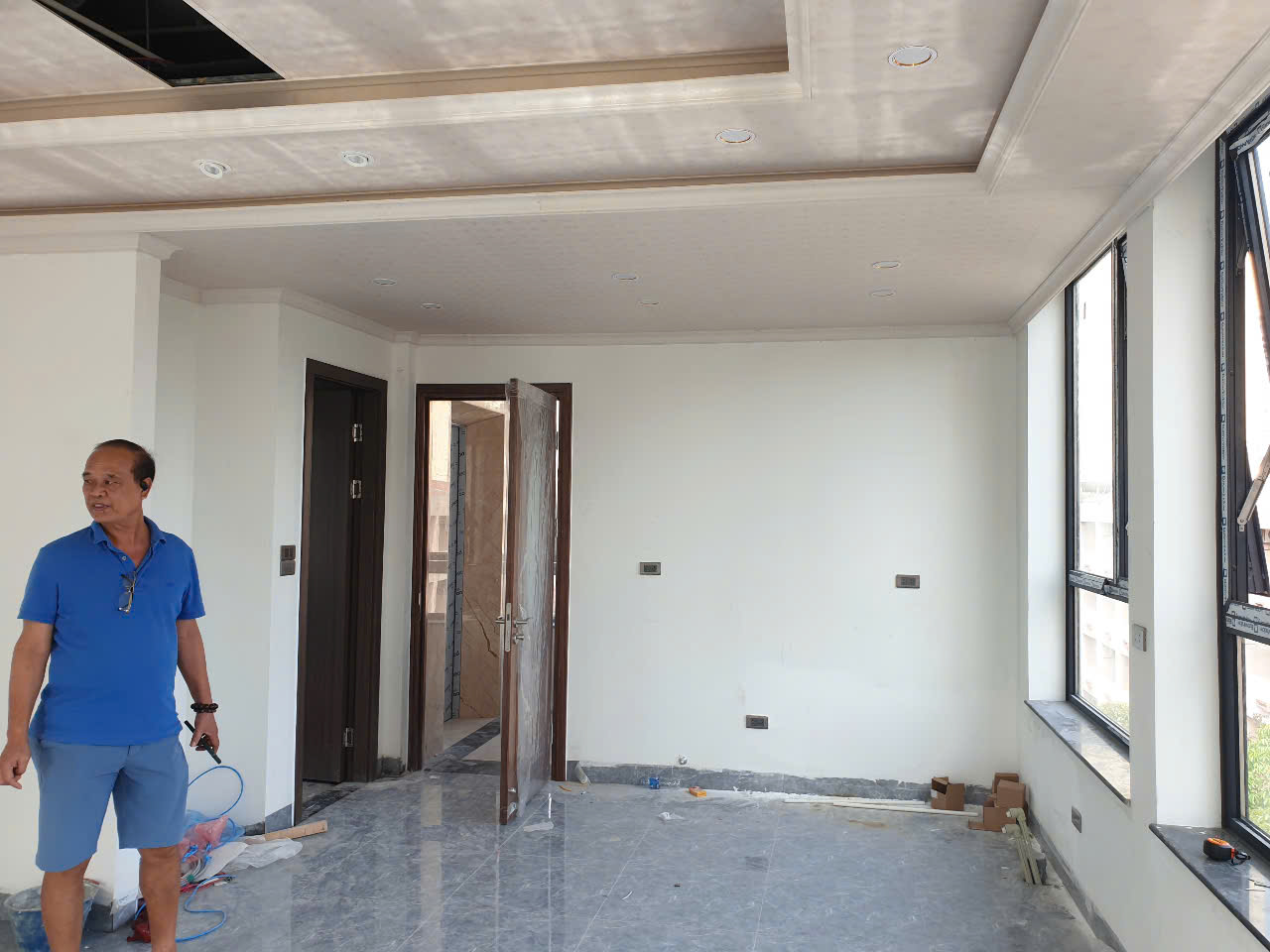 Khảo sát hiện trạng và đo đạc không gian lắp đặt