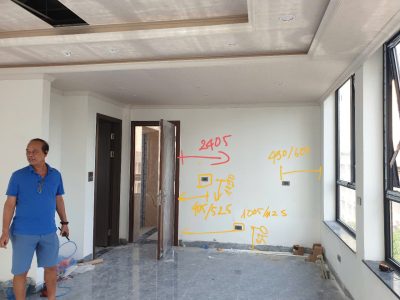 Đo đạc hiện trạng bếp nhà chú Tuấn Nguyễn Phong Sắc