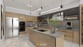 Mẫu tủ bếp CK68