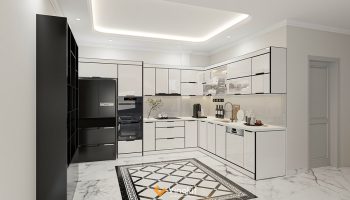Mẫu tủ bếp CK72 tại TP HCM