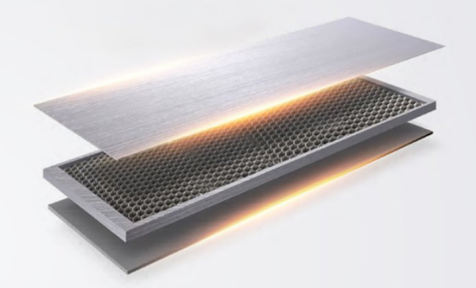 tủ bếp inox 3 lớp 