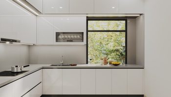 Mẫu tủ bếp AV24