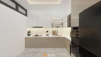 Mẫu tủ bếp NME12