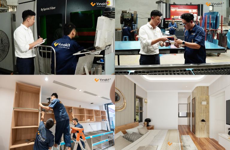 Vinakit – Đơn vị thiết kế thi công nội thất biệt thự uy tín tại TPHCM