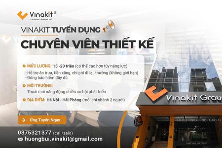 Tuyển dụng thiết kế nội thất