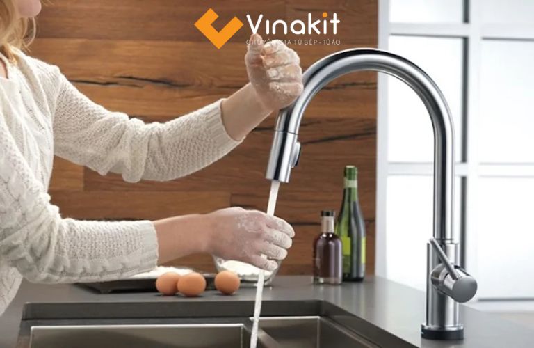 Vòi rửa bát cảm ứng