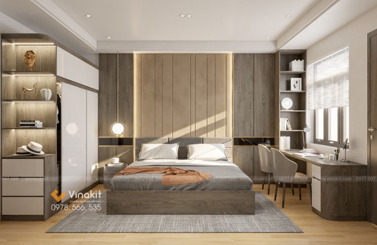 Bộ nội thất phòng ngủ nhà phố NTNP05