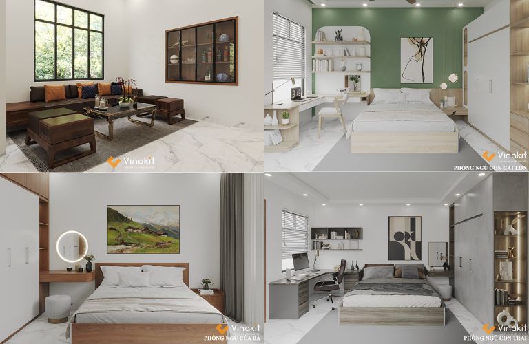 Bộ nội thất nhà phố NTNP14