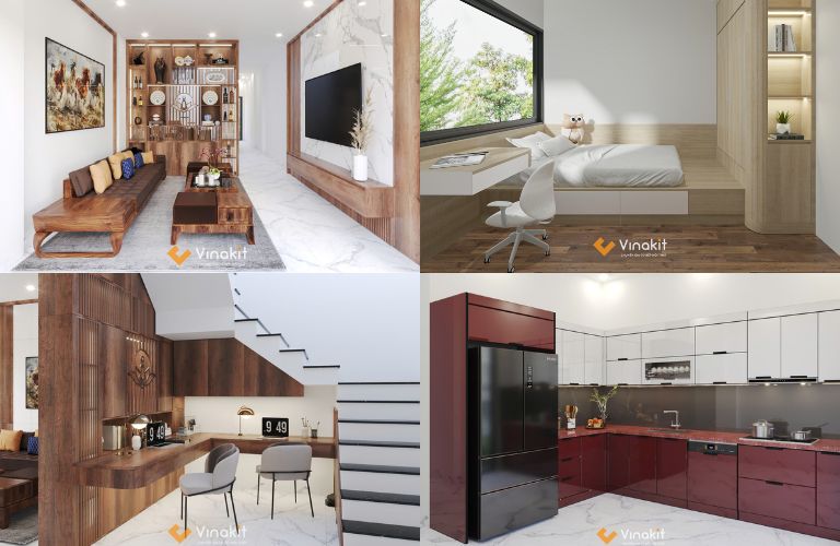 Bộ nội thất nhà phố NTNP13