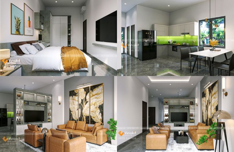 Bộ nội thất nhà phố NTNP09