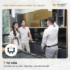 đặt tủ bếp Vinakit