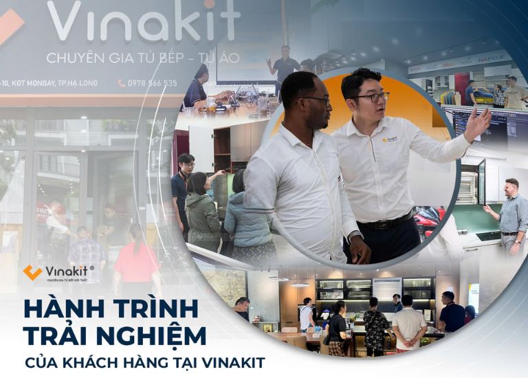 Hành trình trải nghiệm của khách hàng khi đến với Vinakit