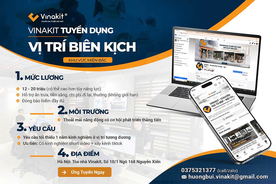 tuyển dụng biên kịch