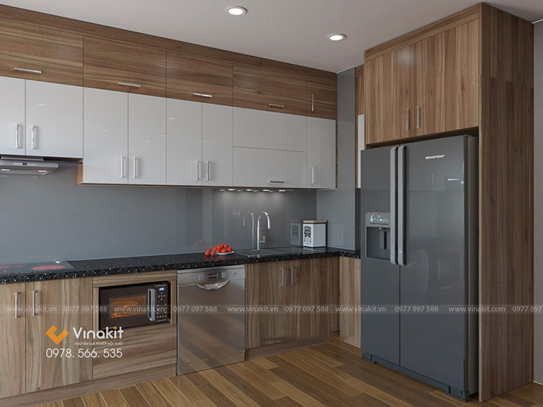 cánh tủ bếp inox 