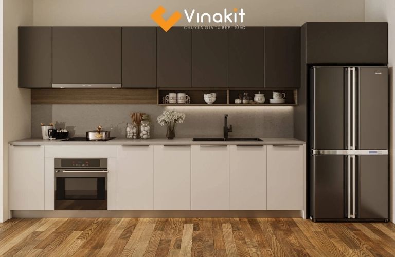 Tủ bếp Laminate chữ I