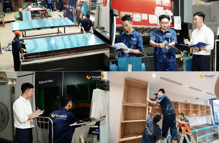 Vinakit làm bếp như làm cho chính gia đình mình