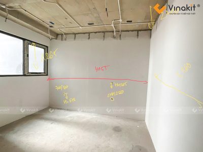 VINAKIT khảo sát và đo đạc thực tế hiện trạng căn hộ