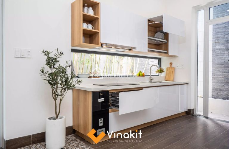 Tủ bếp dưới tối ưu cho không gian nhỏ