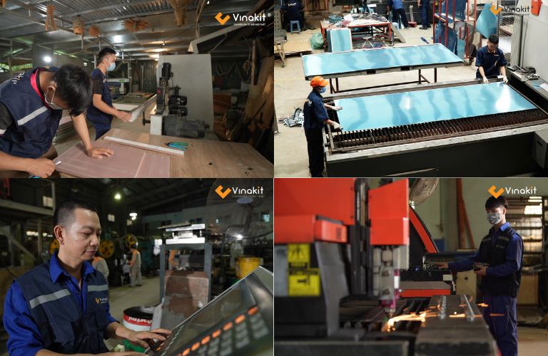 Đội ngũ nhân sự chuyên môn cao của Vinakit