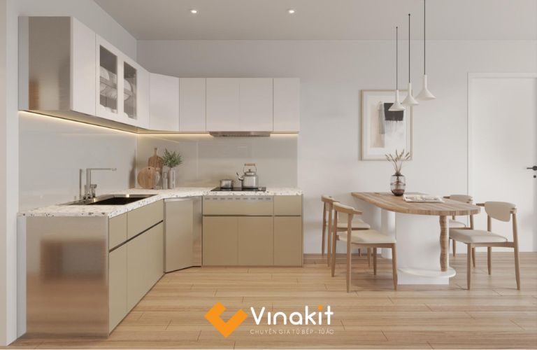 Tủ bếp dưới Inox