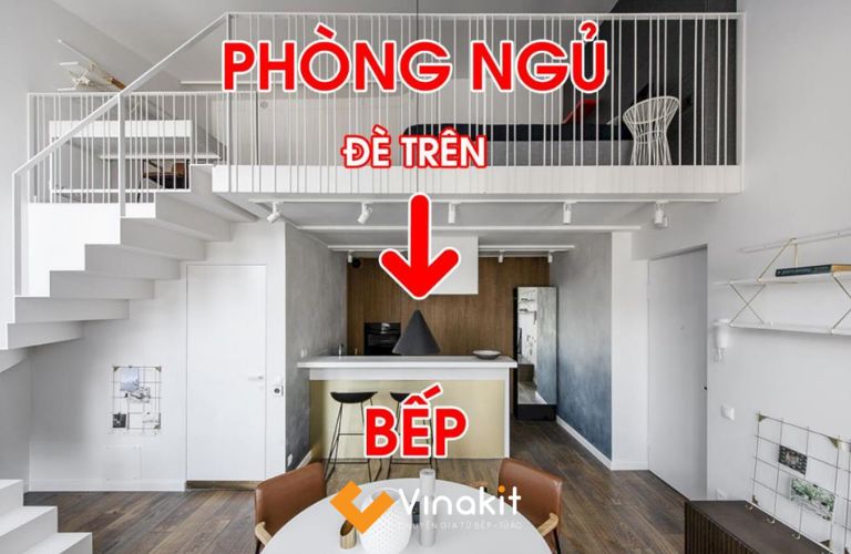 Kiêng kỵ khi đặt bếp dưới phòng ngủ hoặc giường ngủ