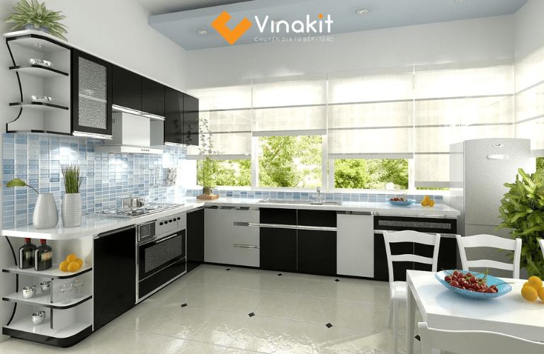 Bếp nên có ánh sáng đầy đủ