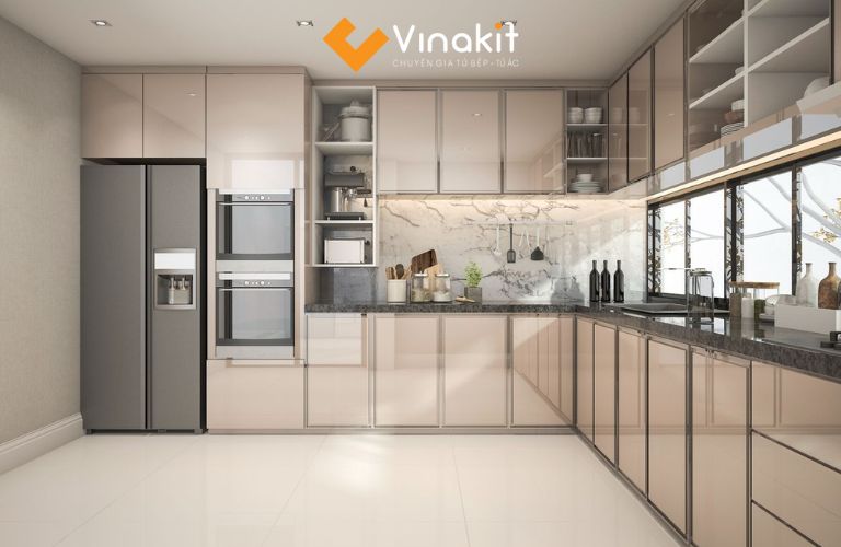 Kích thước và không gian bếp