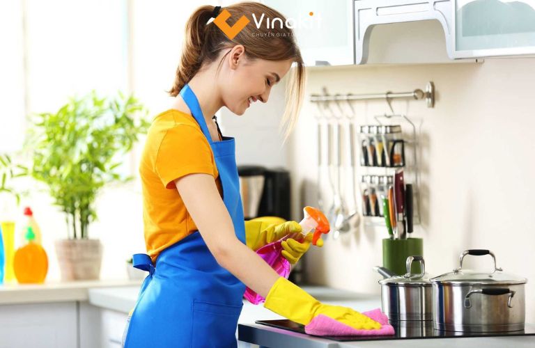 Nên lựa chọn vật liệu dễ lau chùi